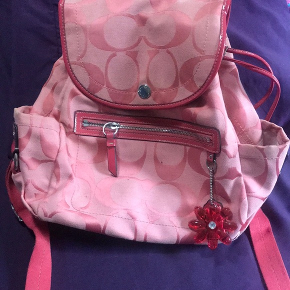 Coach Authentic backpack like new